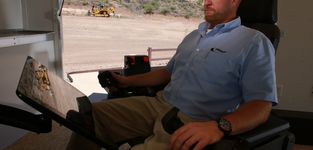 An person using Cat Command for remote machine operation