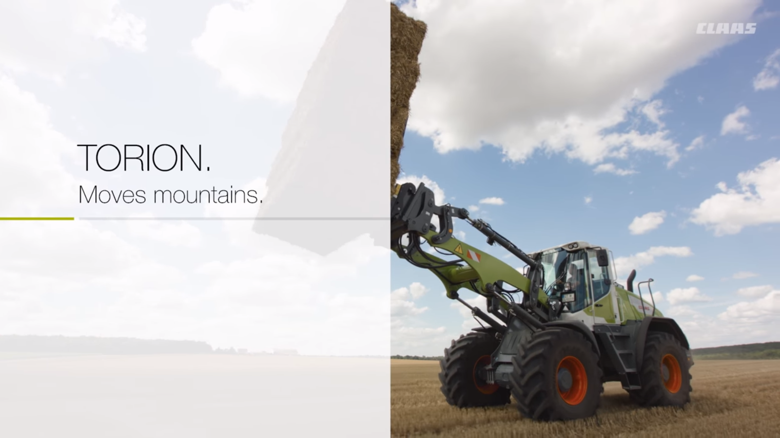 New Claas Torion wheel loaders in action Industrial Vehicle