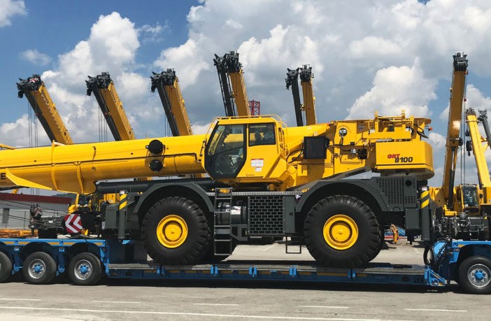 Manitowoc crane built abroad for first time