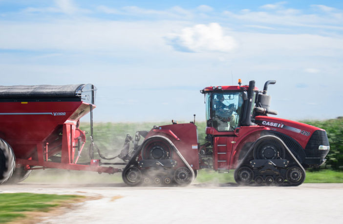 Camso track speeds up tractors