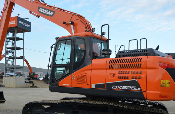 Doosan extends its crawler excavator reach