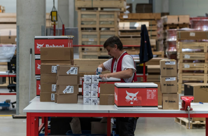 Bobcat opens clever spare parts center