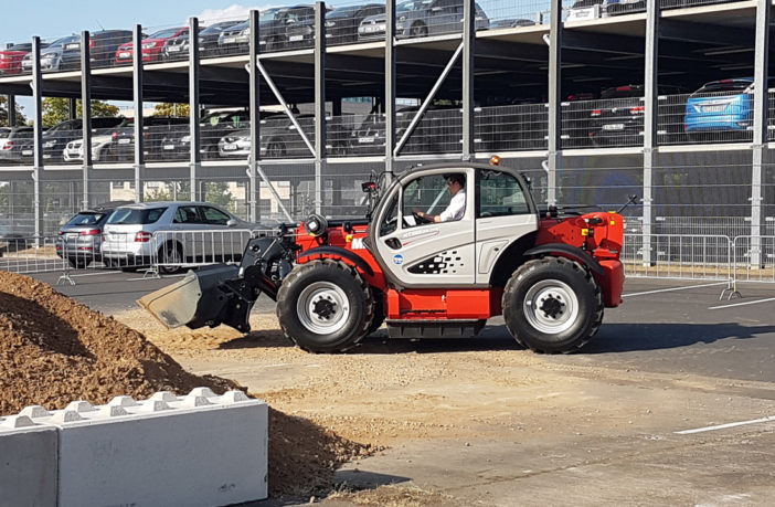 Manitou introduces electric telehandler in collaboration with Deutz