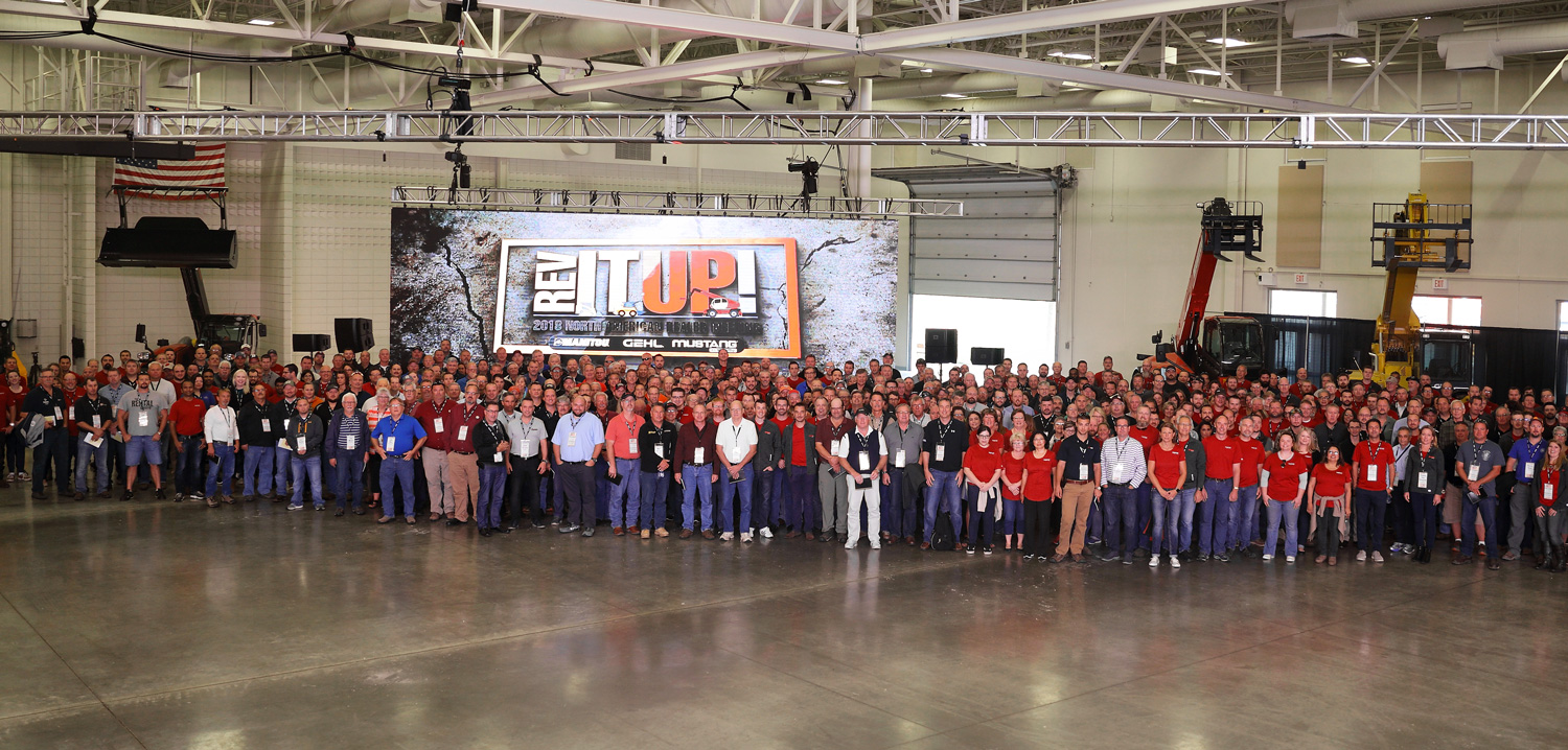 Manitou unveils trio of new machines at North America annual dealer