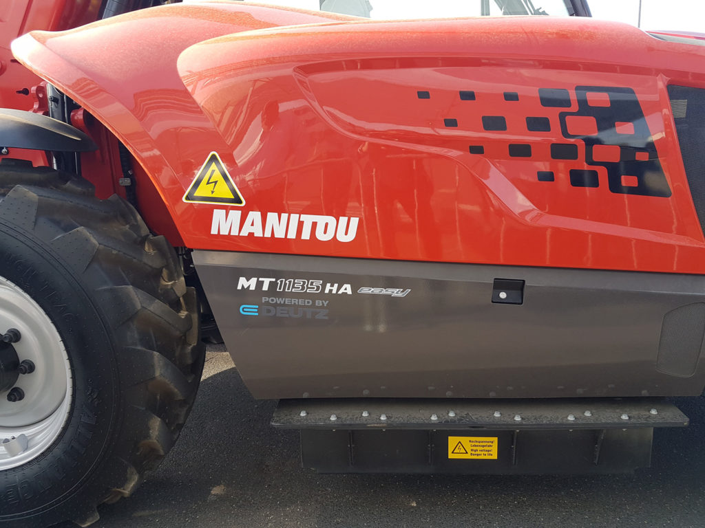 Manitou introduces electric telehandler in collaboration with Deutz