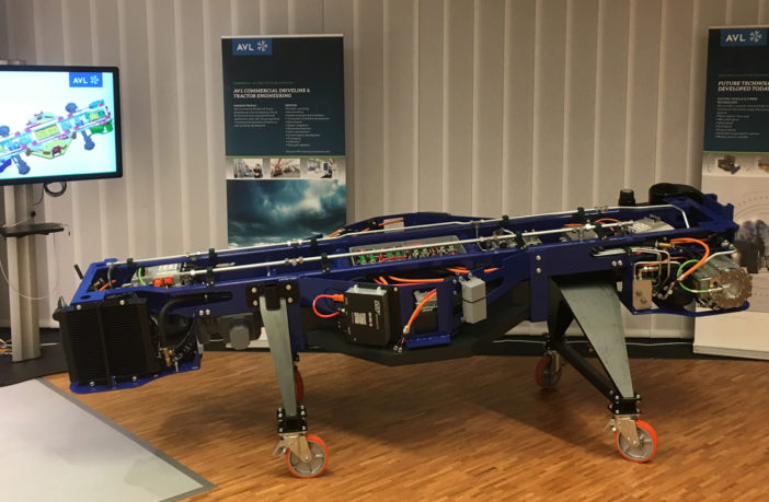 AVL presents e-tractor chassis prototype