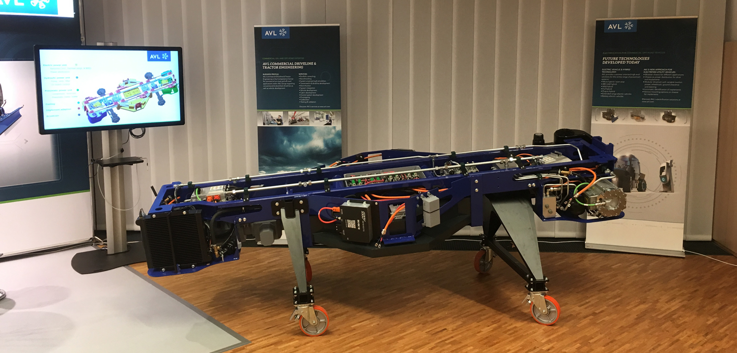 AVL presents etractor chassis prototype Industrial Vehicle