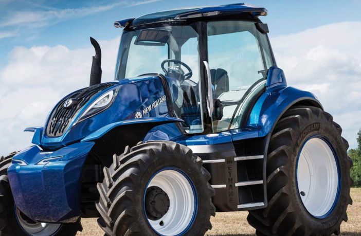 New Holland’s methane tractor concept wins design award