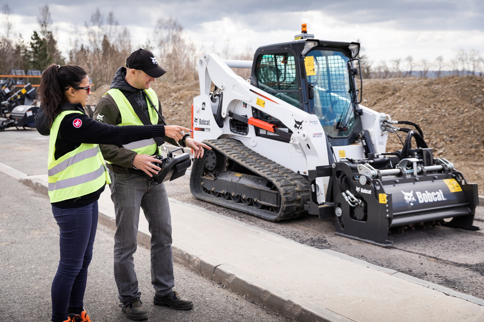 remote control bobcat