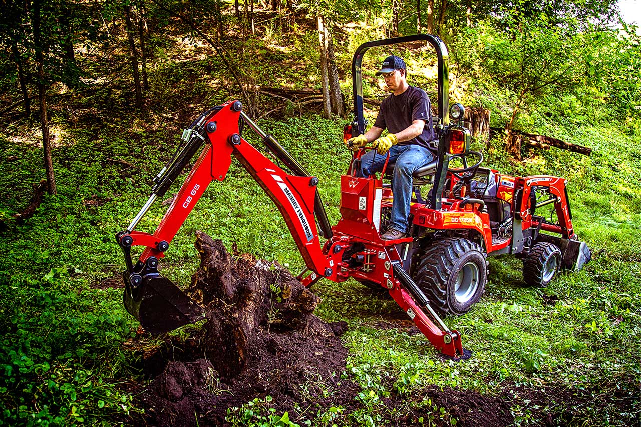 Best compact tractor with backhoe