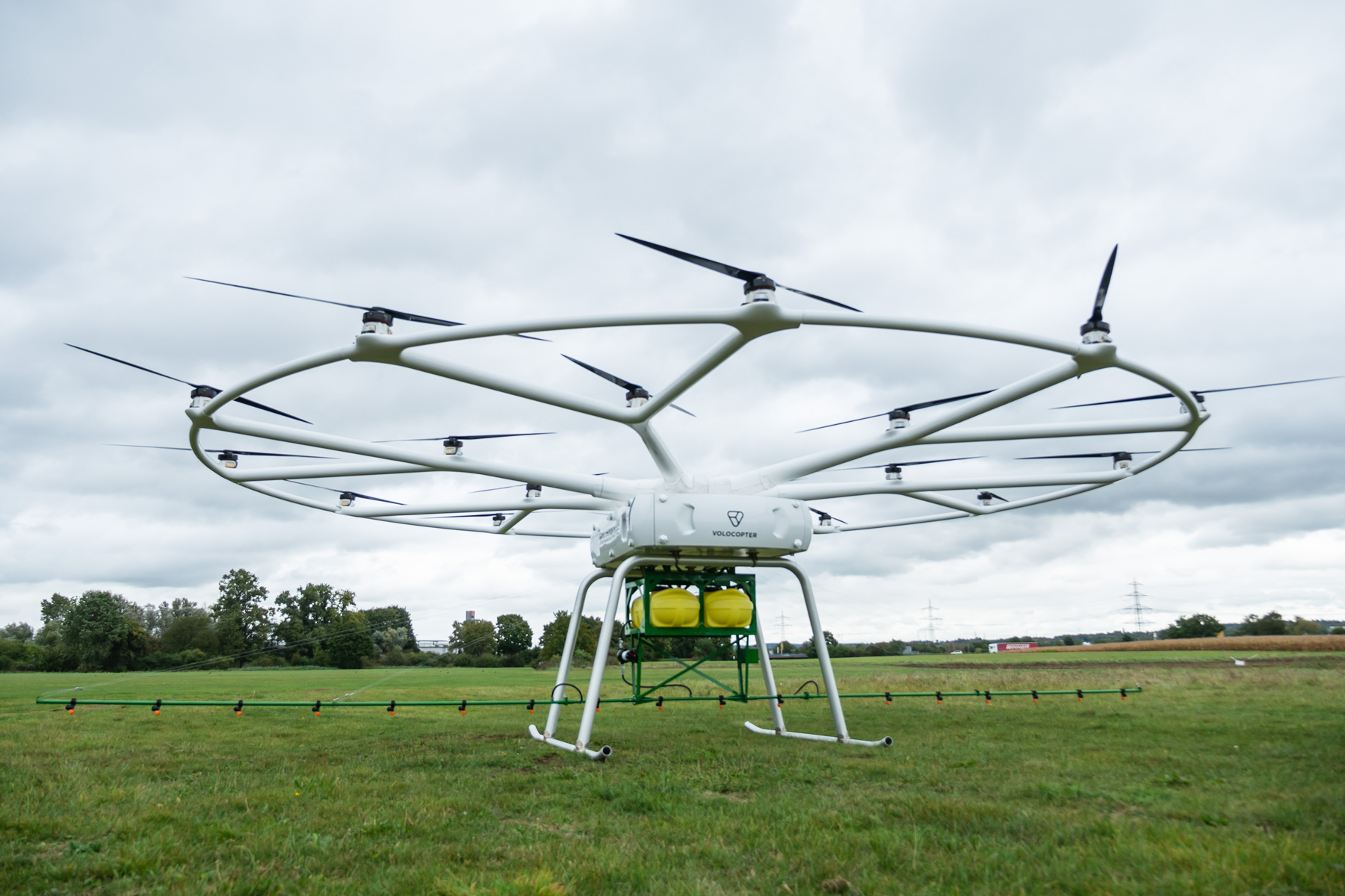 Heavy-lift agricultural drone prepares for tests Technology International