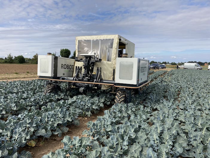 Autonomous broccoli harvesting robot wins Silver Agritechnica