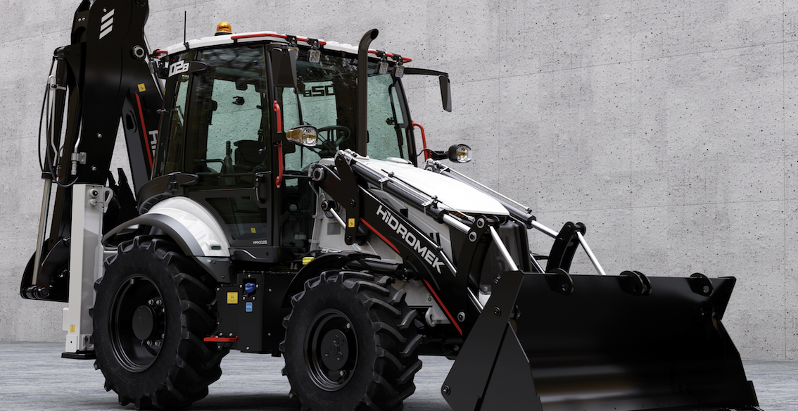 Hidromek's backhoe loader series lands double design awards