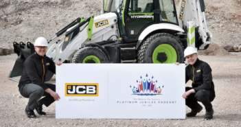 JCB machines prepare for part in Queen’s platinum jubilee pageant