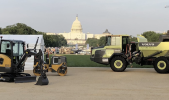 Volvo CE joins sustainability demonstration in Washington