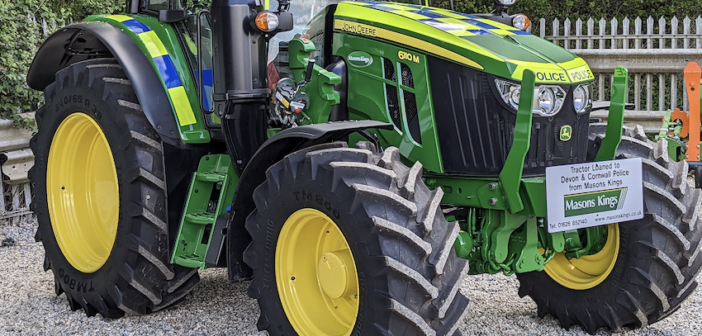 UK police tractor to spread awareness of rural crime