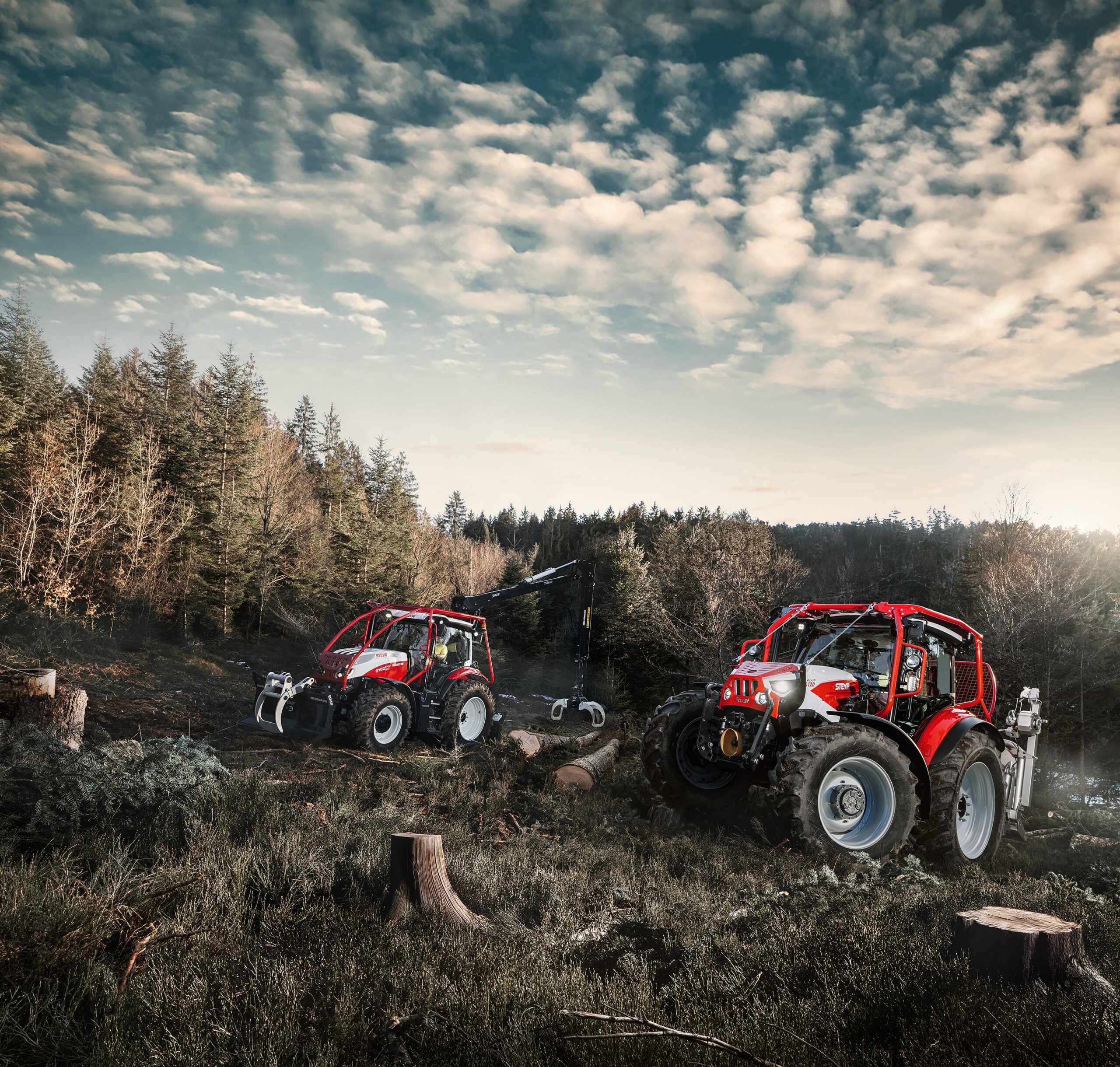 Steyr brings five-model forestry line-up to Interforst